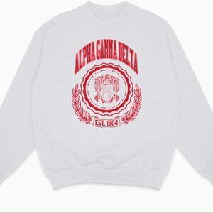 Alpha Gamma Delta Ivy league Sweatshirt